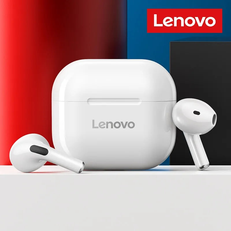 Fones de ouvidos Lenovo Bluetooth 5.0 LP40